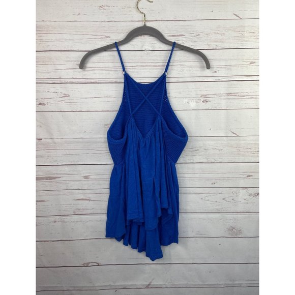 Free People Road Trip Crochet Tank Top Medium - Picture 3 of 4